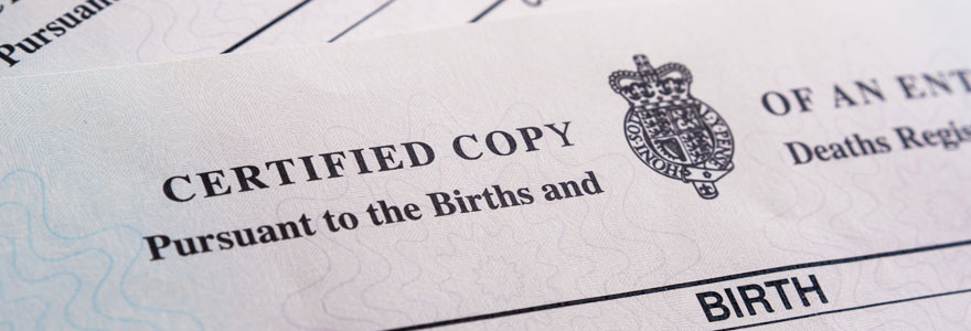 Acte de naissance